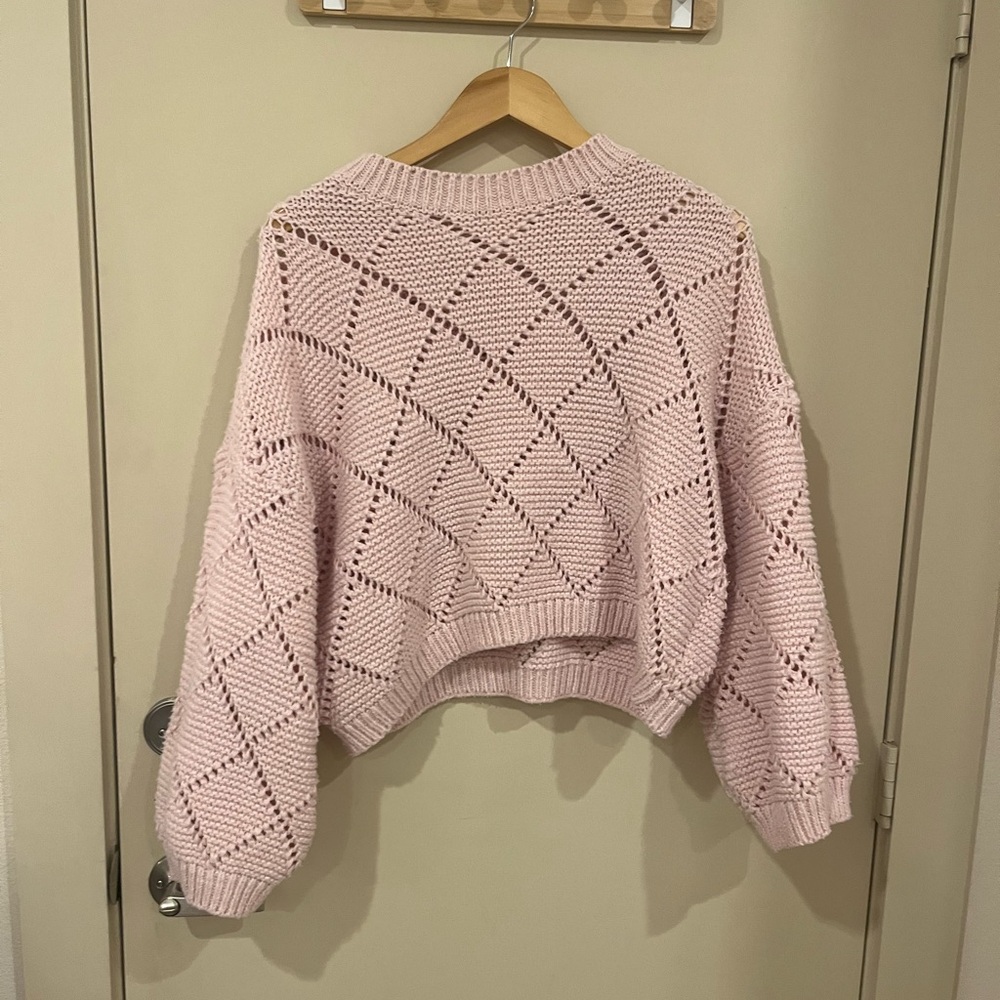 Triangle patterned sweater - image 1